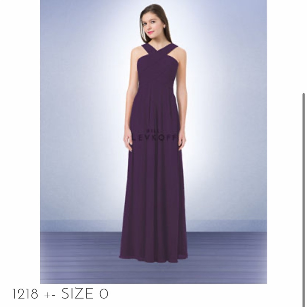 Bill Levkoff Chiffon Dress - Size 0